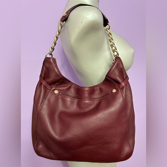 Michael Kors Handbag Burgundy color - Picture 5 of 11